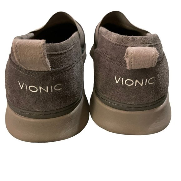 Vionic Women's Gray and Tan Sneakers - Picture 4 of 7